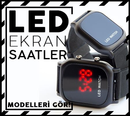 Led Ekran Saat